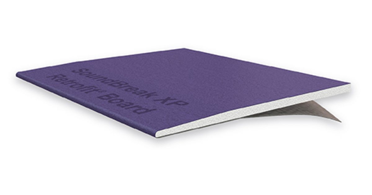 Gold Bond® SoundBreak XP Retrofit® Board