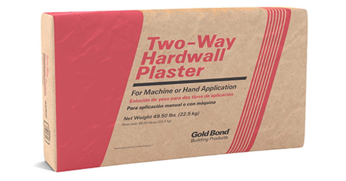 Gold Bond® Two-Way Hardwall Plaster