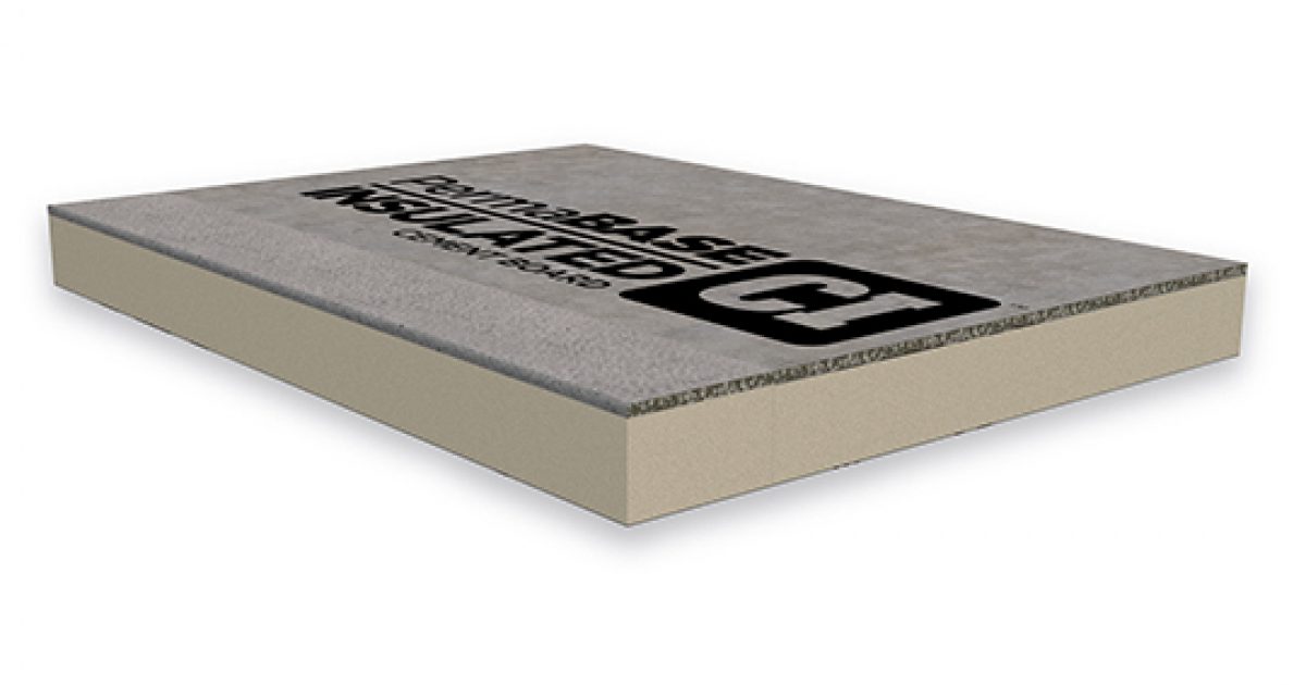 Insulated Cement Board PermaBASE® CI™ Cement Board