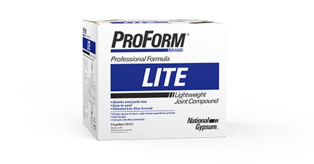 Lite Joint Compound ProForm® Finishing Products